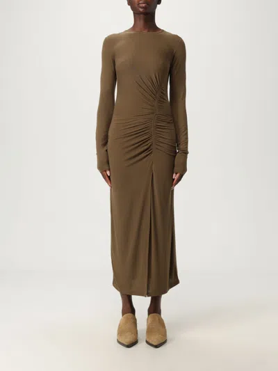 ISABEL MARANT ÉTOILE DRESS ISABEL MARANT ETOILE WOMAN COLOR KAKI,H21521030