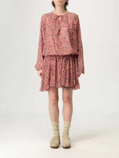 ISABEL MARANT ÉTOILE DRESS ISABEL MARANT ETOILE WOMAN COLOR MULTICOLOR,H18554005