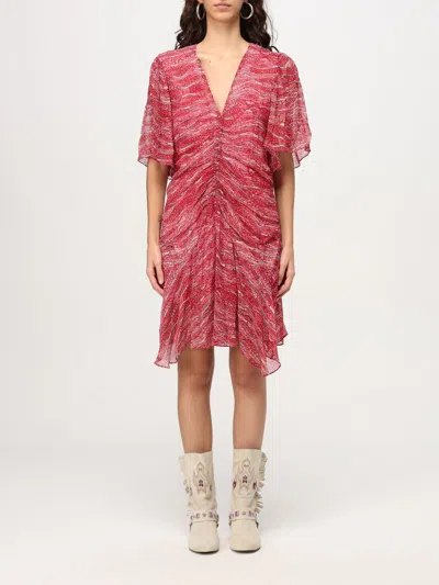 ISABEL MARANT ÉTOILE DRESS ISABEL MARANT ETOILE WOMAN COLOR RED,G44466014