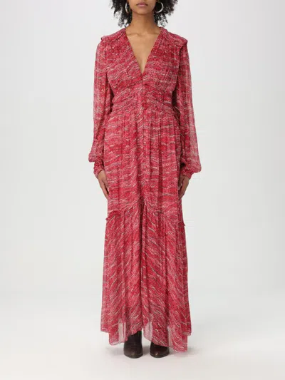 ISABEL MARANT ÉTOILE DRESS ISABEL MARANT ETOILE WOMAN COLOR RED,G46829014