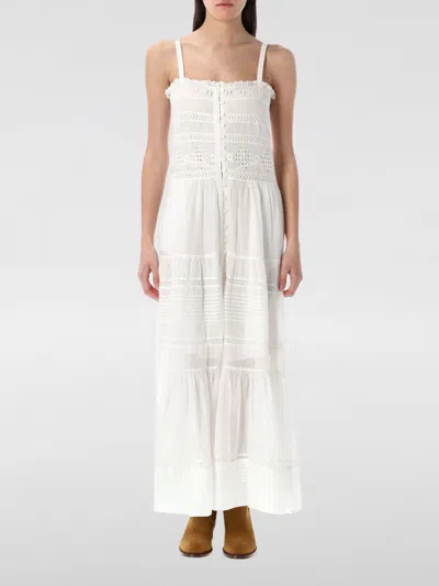 Isabel Marant Étoile White Cotton Voile Divine Long Dress