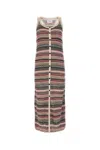 Isabel Marant Étoile Isabel Marant Etoile Women Embroidered Crochet Haroya Dress In Stripped