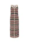Isabel Marant Étoile Isabel Marant Etoile Women Embroidered Crochet Haroya Dress In Stripped