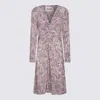 Isabel Marant Étoile Dress Knee Length Floral Pattern In Multi