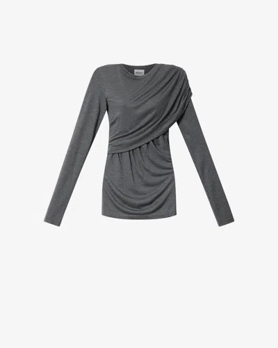 Isabel Marant Étoile Dressi Top In Gray