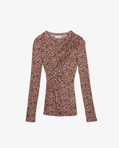 Isabel Marant Étoile Dressi Top In Brown