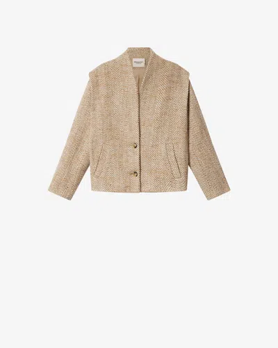 Isabel Marant Étoile Drogo Jacket In Beige