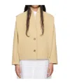 Isabel Marant Étoile Drogo Long-sleeved Casual Jacket In Nude