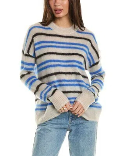 Pre-owned Isabel Marant Étoile Isabel Marant Etoile Drussell Mohair & Wool-blend Sweater Women's In Blue