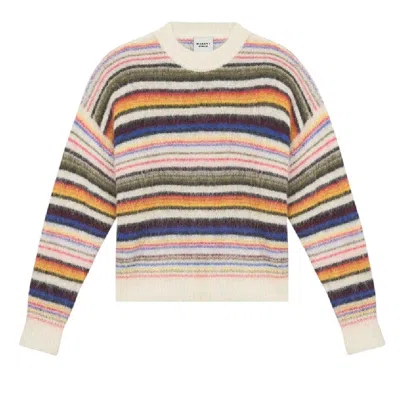 ISABEL MARANT ÉTOILE DRUSSELL STRIPE PATTERN SWEATER