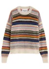Isabel Marant Étoile Isabel Marant Etoile Drussell Stripe Pattern Sweater In Multicoloured
