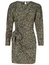 Isabel Marant Étoile Dulce Beige Viscose Dress In Multi