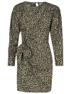 Isabel Marant Étoile Dulce Beige Viscose Dress In Multicolour