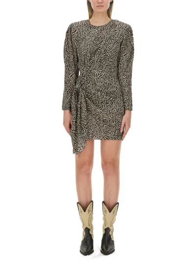 Isabel Marant Étoile Dulce Dress In Gray
