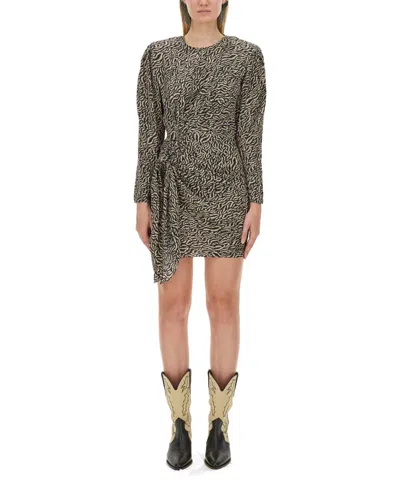Isabel Marant Étoile Dulce Mini Dress In Black