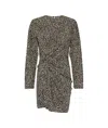 Isabel Marant Étoile Dulce Printed Gathered Minidress