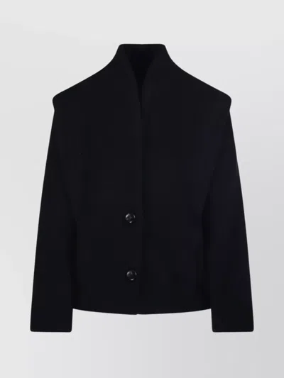 Isabel Marant Étoile Dyogo Gb Coat With Long Sleeves And Structured Shoulders