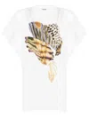 Isabel Marant Étoile Graphic-print Cotton Dress In White