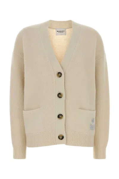 Isabel Marant Étoile Isabel Marant Etoile Eborah Alpaca-blend Cardigan In Nude