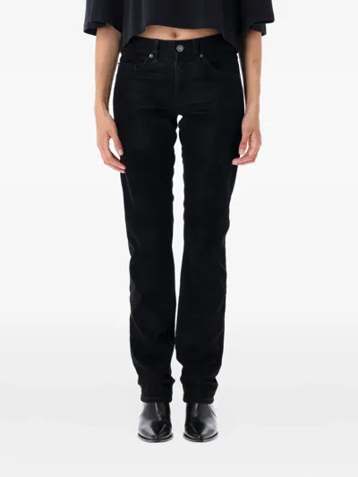 Isabel Marant Étoile Eco Leather Trousers In Black