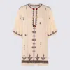 Shop Isabel Marant Étoile Ecru Mini Dress
