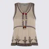 Isabel Marant Étoile Ecru Viscose Top