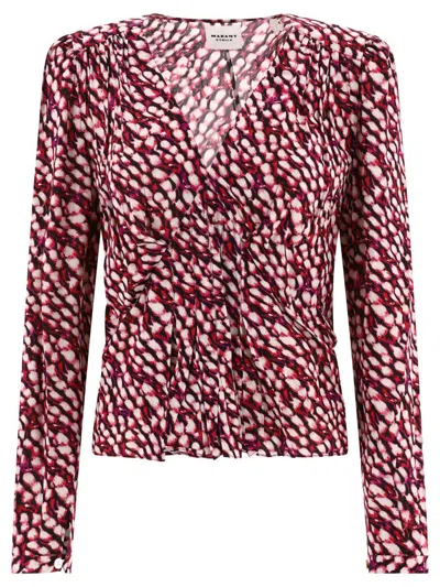 Isabel Marant Étoile Eddy Shirts Fuchsia In Pink
