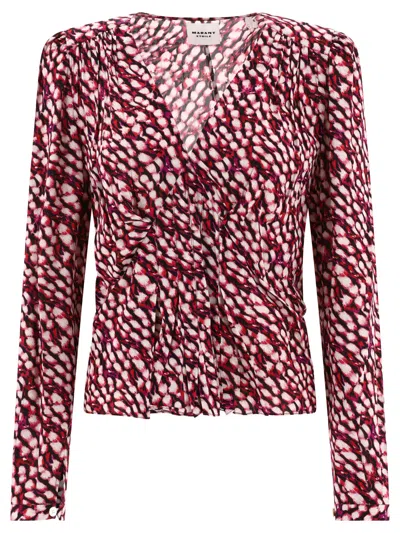 Isabel Marant Étoile Eddy Shirts Fuchsia