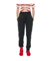 Isabel Marant Étoile Elastic Waist Casual Pants In Black