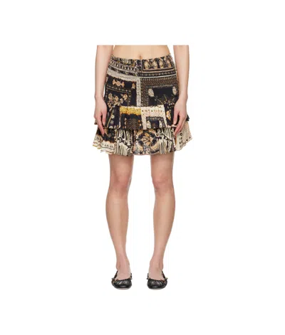Isabel Marant Étoile Elastic Waist Skirt In Nude