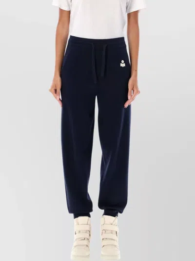 ISABEL MARANT ÉTOILE ELASTIC WAISTBAND RIBBED CUFFS TROUSERS