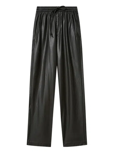 Isabel Marant Étoile Elasticated-waistband Trousers In Black