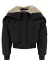Isabel Marant Étoile Elisa Hooded Bomber Jacket In Black