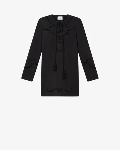Isabel Marant Étoile Elka Dress In Black