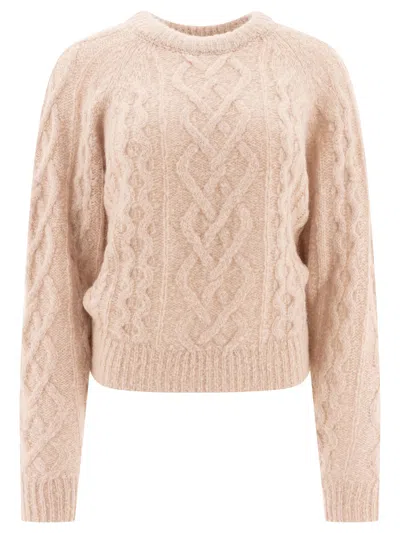 Isabel Marant Étoile Elka Knitwear Beige In Neutral
