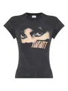 Isabel Marant Étoile Isabel Marant Etoile Slate Cotton Zoeline T-shit In Gray