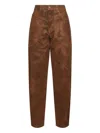Isabel Marant Étoile Pants "kelvina" In Brown