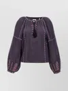 Isabel Marant Étoile Marant Etoile Women Fernanda Embroidered Cotton Top