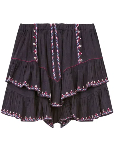 Isabel Marant Étoile Marant Etoile Jocadia Cotton Shorts