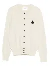Isabel Marant Étoile Marant Etoile Mona Wool And Cotton Blend Cardigan In Multi