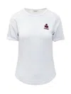 Isabel Marant Étoile Embroidered Logo T-shirt In Multi