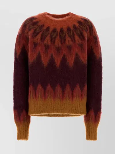 ISABEL MARANT ÉTOILE EMBROIDERED NATANIA WOOL BLEND SWEATER