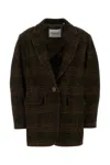 Isabel Marant Étoile Isabel Marant Etoile Embroidered Wool Gesina Blazer In Black