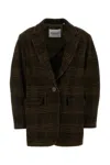 Isabel Marant Étoile Isabel Marant Etoile Embroidered Wool Gesina Blazer In Black