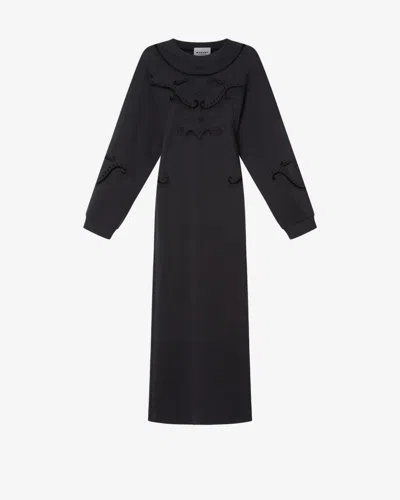 Isabel Marant Étoile Enaelle Dress In Black