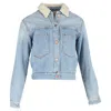 Isabel Marant Etoile Endless Camden Jacket In Blue Cotton Denim In Blue