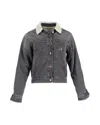 Isabel Marant Étoile Isabel Marant Etoile 'endless' Detail Jacket In Grey Denim In Grey