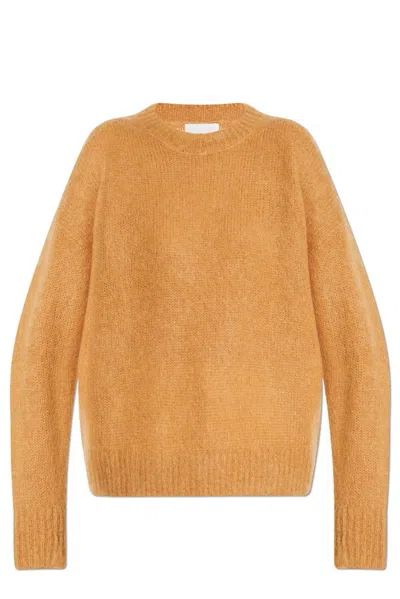 Isabel Marant Étoile Long-sleeved Sweater In Brown