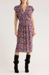 Isabel Marant Étoile Epolia Printed Crepe Dress In Pink