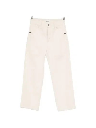 Isabel Marant Étoile Ermina Logo-patch Jeans In Multi